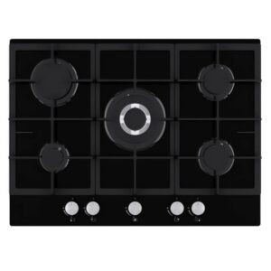 Golenda 3500W Glass 5-Burner Gas Hob | OEM Factory