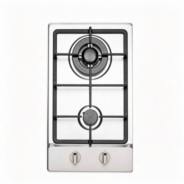 Golenda 3.3kW Gas Hob Cast Iron Support Pulse Ignition | LPG NG | Metal Knob