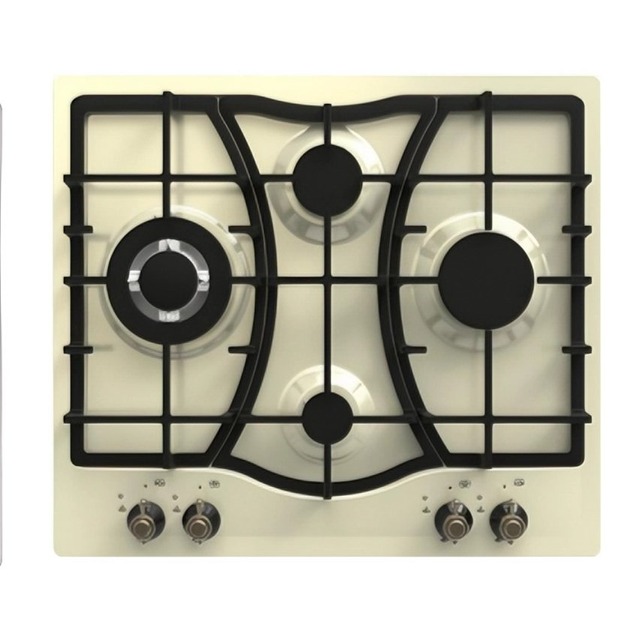 Golenda Gas Hob 4 Burners Built-In Cooktop | 3.5kW Wok Burner