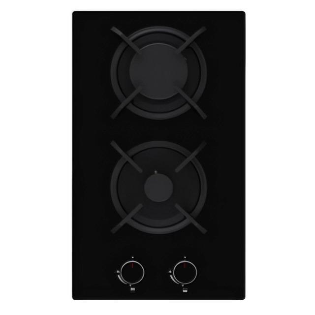 Golenda Gas Hob 2 Burner Built-in Glass Cooktop | 3.0kW Rapid Burner